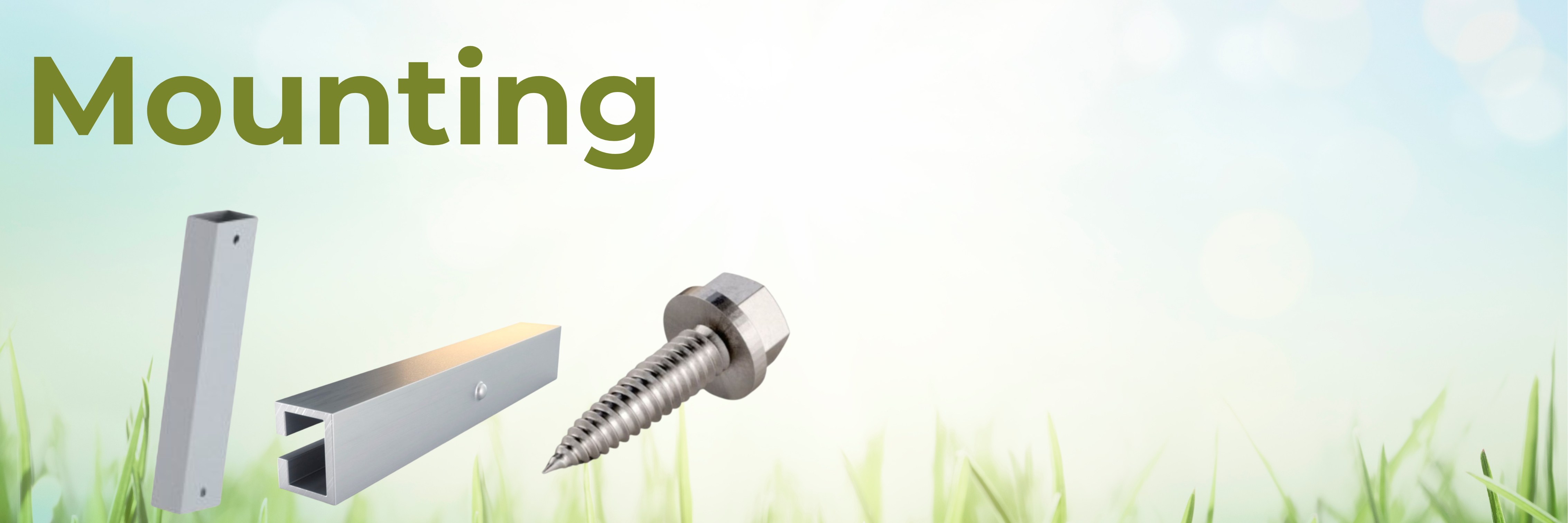 Spring Cleaning Mounting Banner